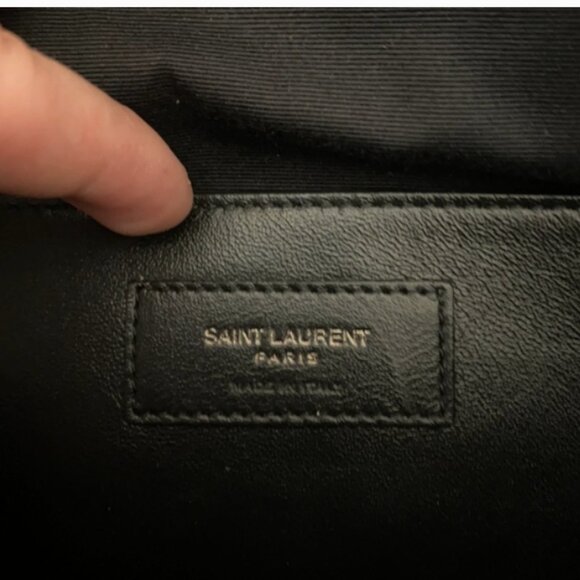 NWOT Saint Laurent Lambskin Leather Subway bumbag - Picture 8 of 16